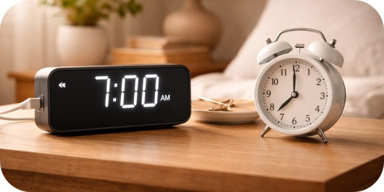 ⏰Analog Clocks vs. Digital Clocks: Which Is Better for Bedrooms?